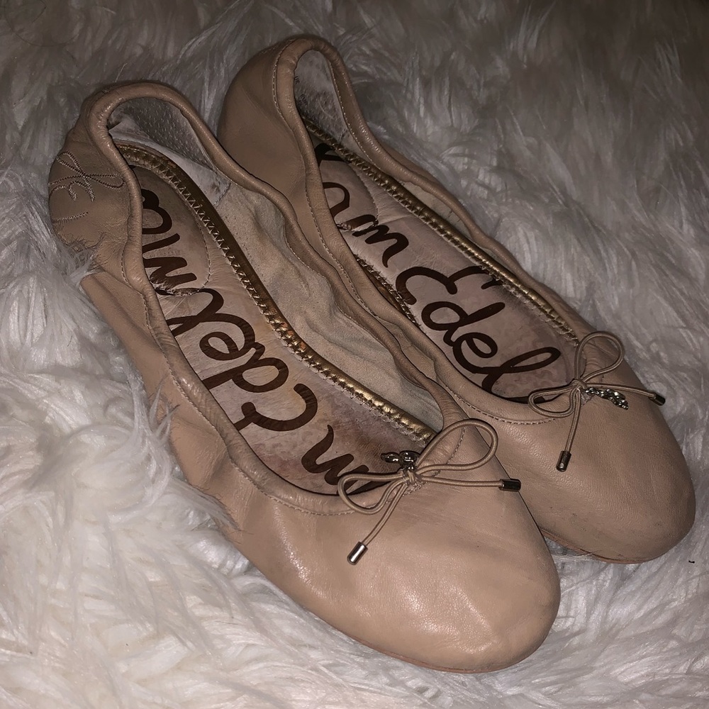 Sam Edelman nude Felicia flats